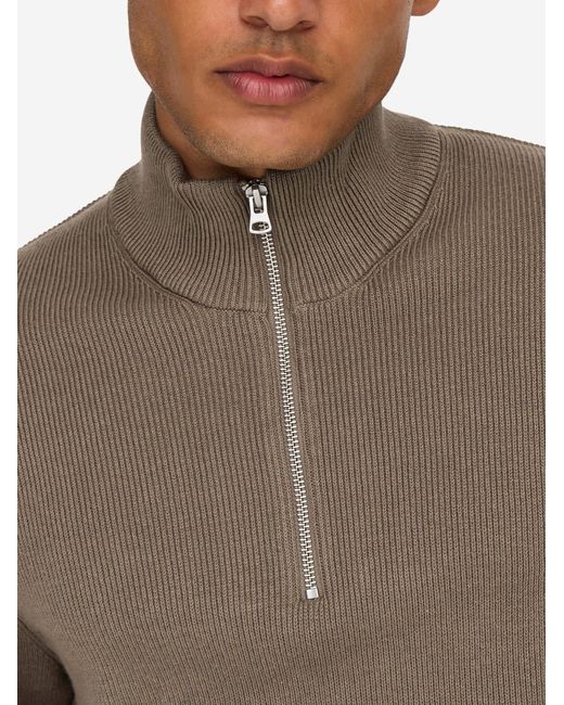 Only & Sons Pullover Phil in Natural für Herren