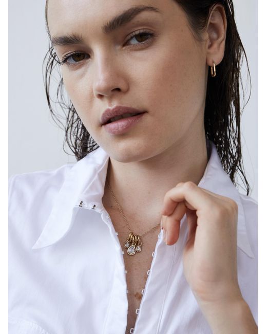 Echtzeit White Ohrringe