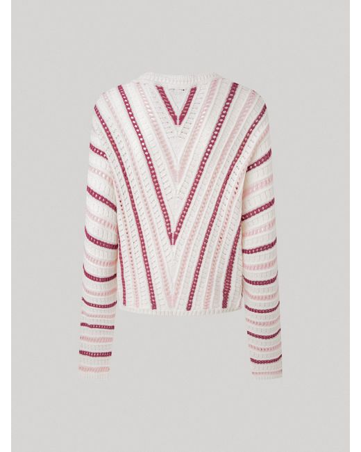 Pepe Jeans Pink Pullover 'ginny'