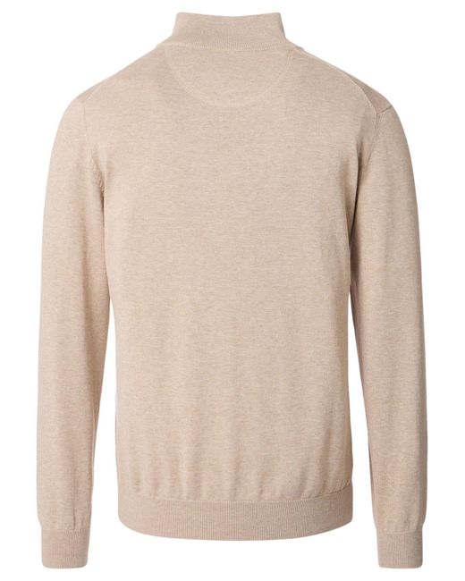 CASA MODA Pullover Basic in Natural für Herren