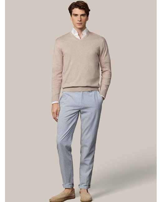 Hackett Pullover Ess in Natural für Herren
