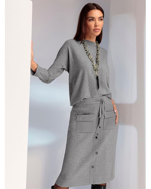 heine Gray Pullover