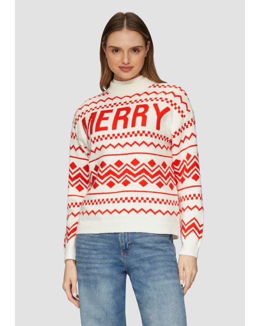 S.oliver Red Pullover