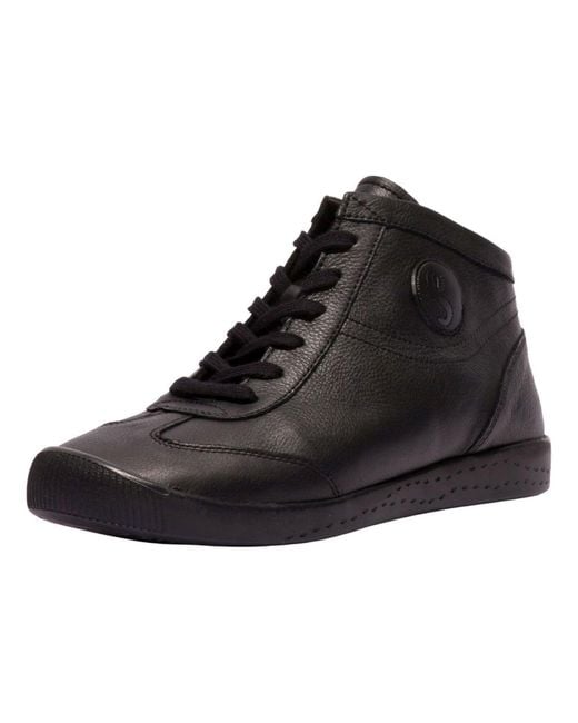 Softinos Black Sneaker