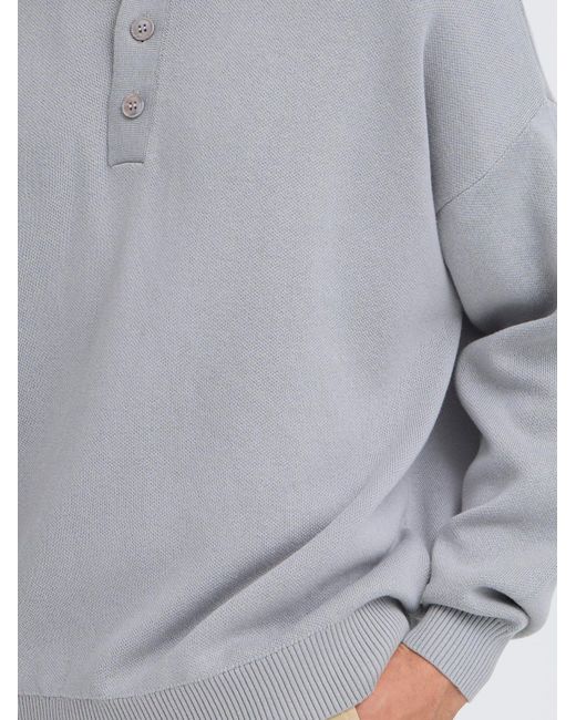 Solid Strickpullover Sdnahim in Gray für Herren