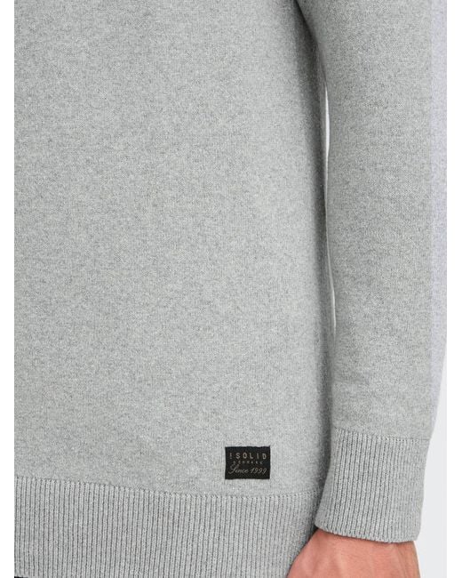 Solid Trainingsjacke Sdakalas in Gray für Herren