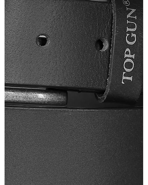 top gun Gürtel in Black für Herren