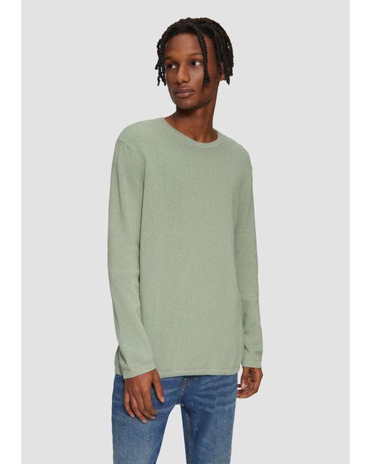 QS Pullover in Green für Herren