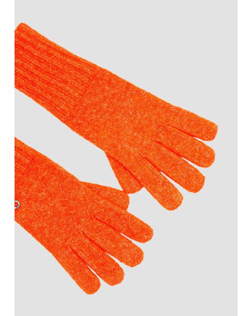 S.oliver Orange Fingerhandschuhe