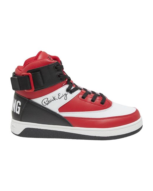 Ewing Sneaker Hi Strap in Red für Herren