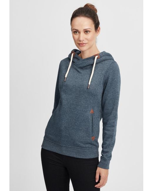 Oxmo Blue Sweatshirt Vicky Hood