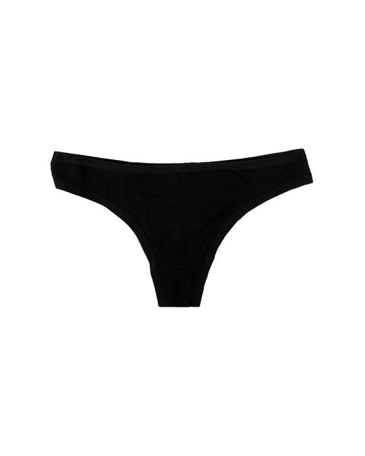 MAXTED Black String Basic Max String Tanga 5Er Pack