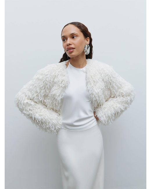 Fleur by Kaviar Gauche White Jacke