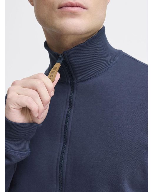 Solid Sweatjacke Sdarnol in Blue für Herren