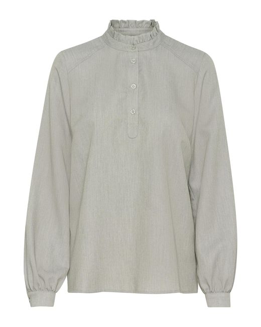 Kaffe Gray Bluse