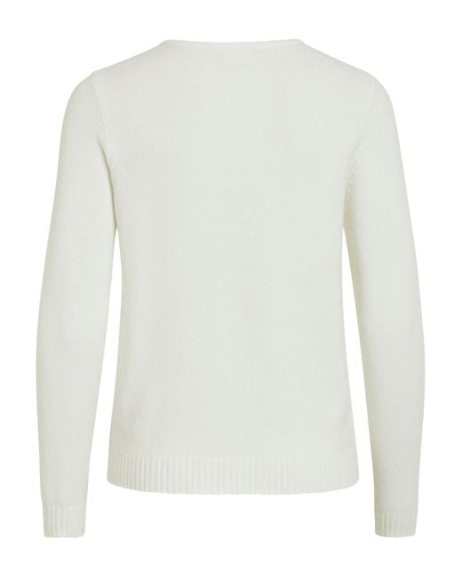 Vila White Pullover Viril