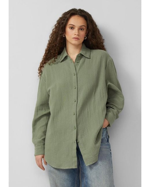 QS Green Bluse