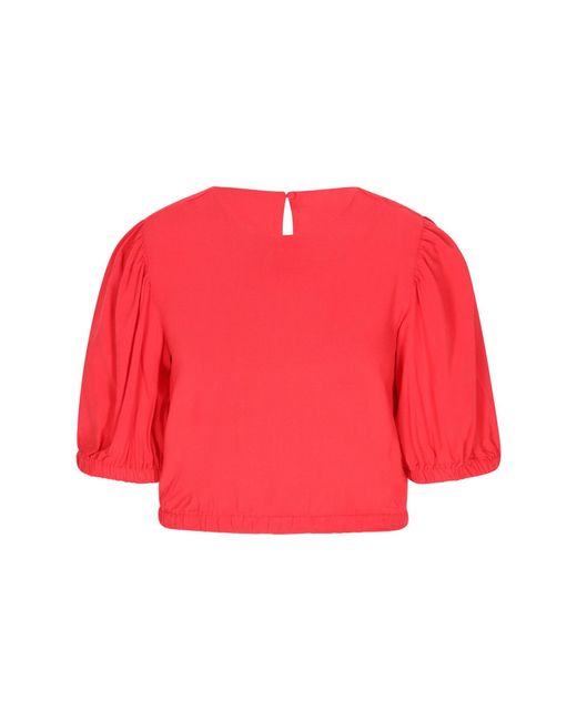 ECY Red Bluse Spring Summer