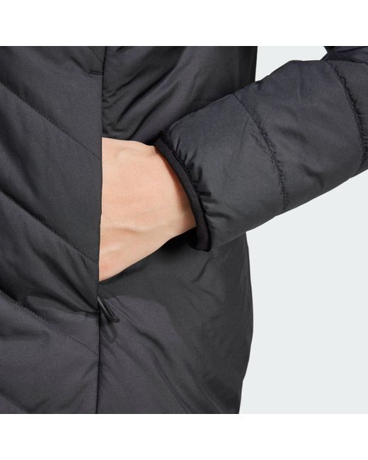 Adidas Originals Gray Outdoorjacke Multi Synthetic Insulated