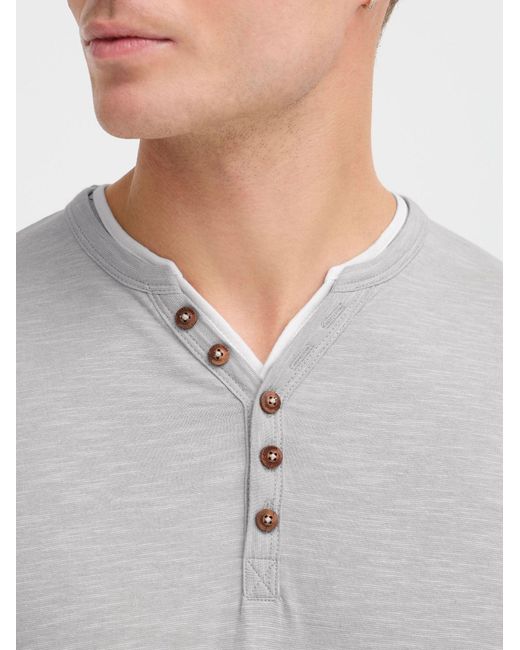 Solid Shirt Belagos in Gray für Herren