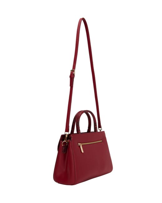 faina Red Handtasche