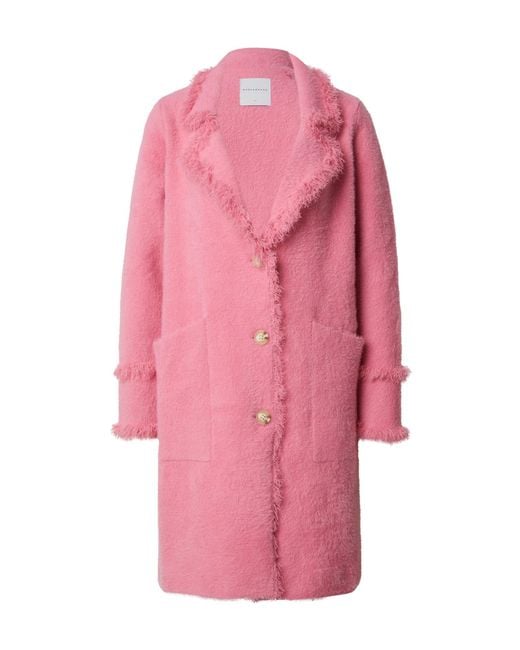 Rino & Pelle Pink Strickmantel 'Catena'