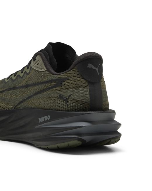 PUMA Laufschuh Deviate Pure Nitro in Black für Herren