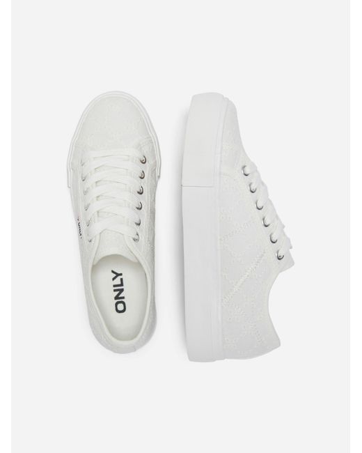 ONLY White Sneaker Noomi