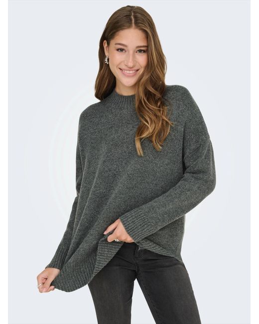 ONLY Gray Pullover Onlhazel