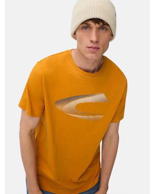 Camel Active T-Shirt in Orange für Herren