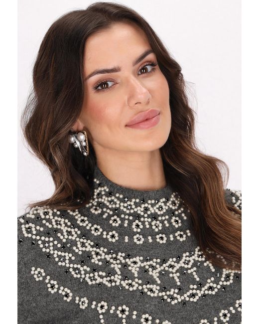 faina Gray Pullover