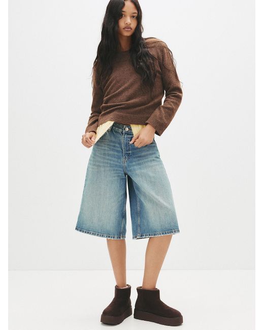 Pull&Bear Brown Pullover