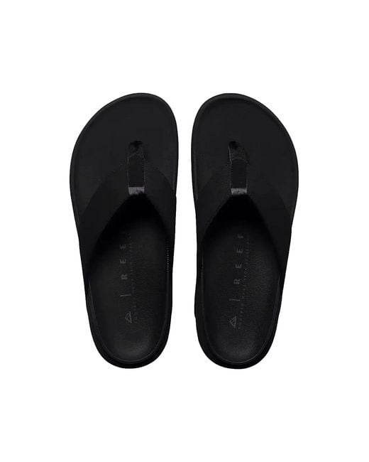 Reef Pantolette The Raglan in Black für Herren