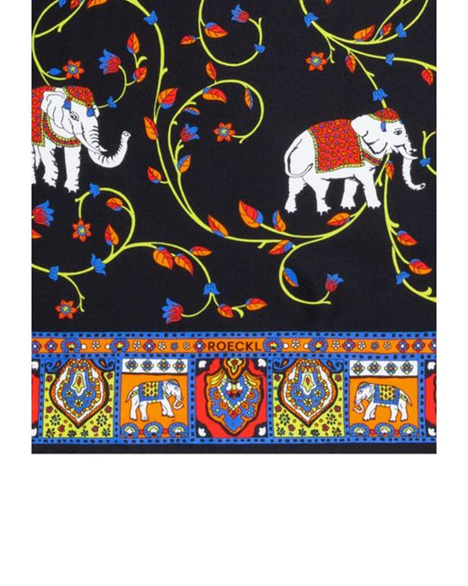Roeckl Black Tuch Lucky Elephant Nicky