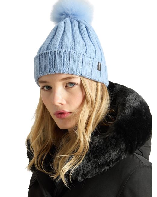 Woolrich Blue Mütze