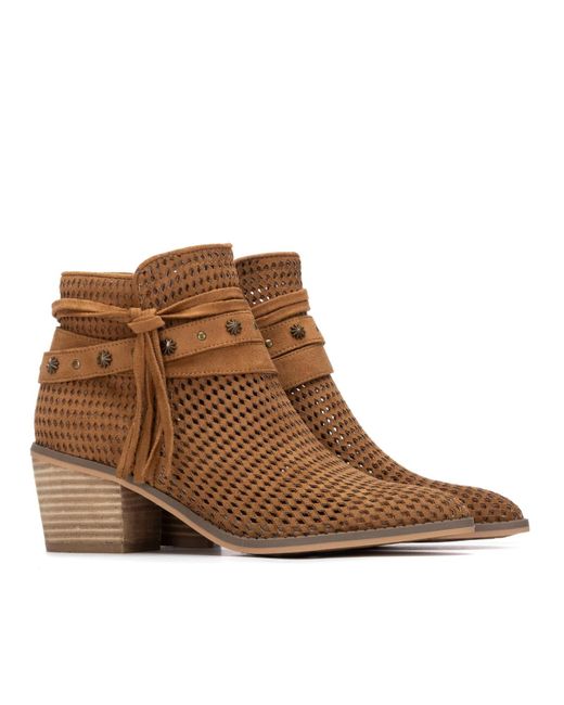 Refresh Brown Stiefelette