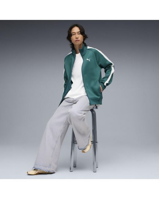 PUMA Trainingsjacke T7 Always On in Green für Herren