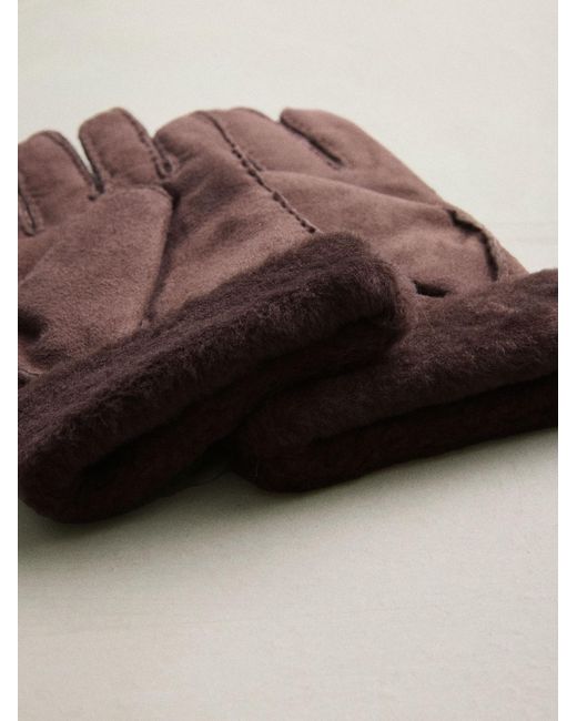 Next Brown Fingerhandschuhe