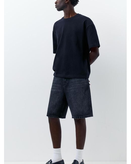 Pull&Bear Shorts in White für Herren