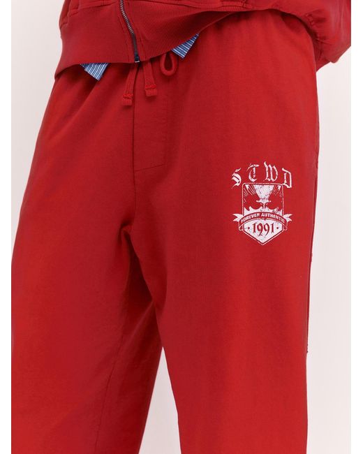 Pull&Bear Hose Varsity Stwd in Red für Herren