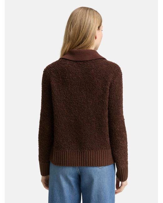 Tom Tailor Brown Pullover
