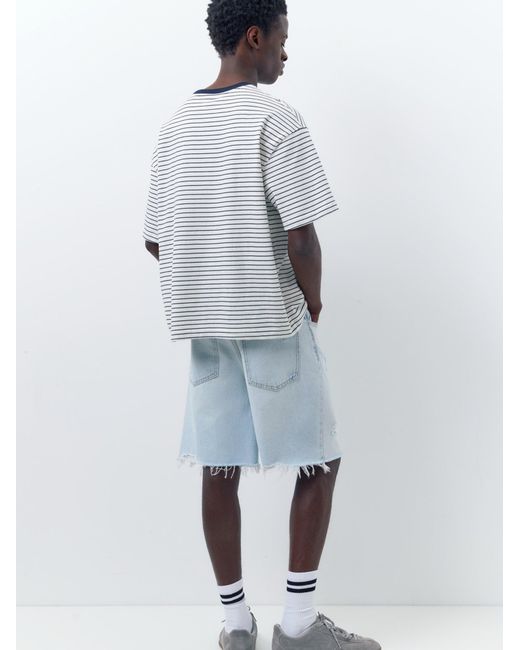 Pull&Bear Shorts in Blue für Herren