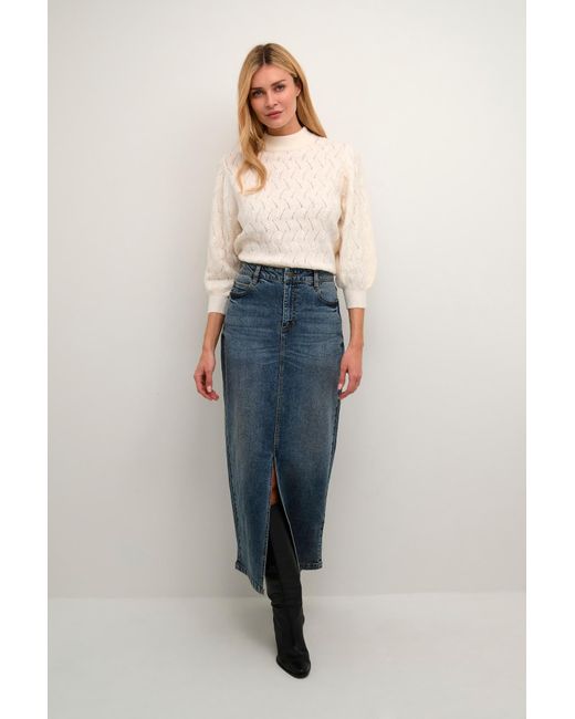 Kaffe White Pullover Rita