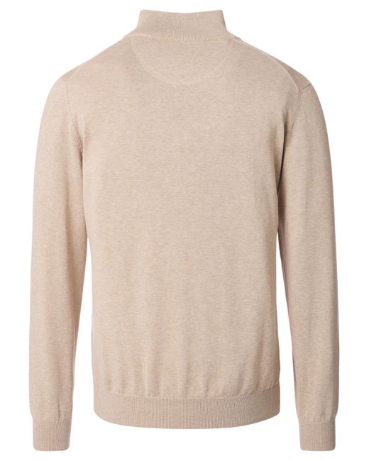 CASA MODA Pullover Basic in Natural für Herren