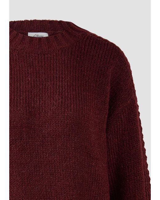 S.oliver Red Pullover