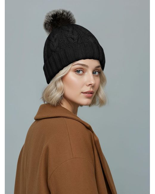 Neverless Black Mütze Jule