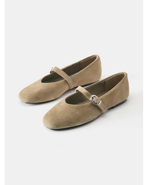 Pull&Bear Natural Ballerina