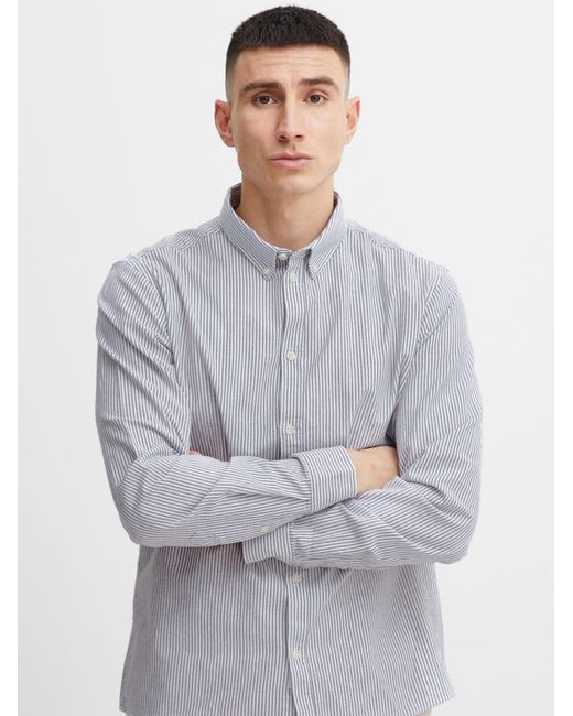Solid Hemd Sdval in Gray für Herren