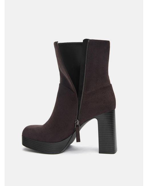 Pull&Bear Brown Stiefelette