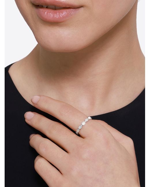 Heideman White Ring Numis